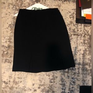 Black short skirt